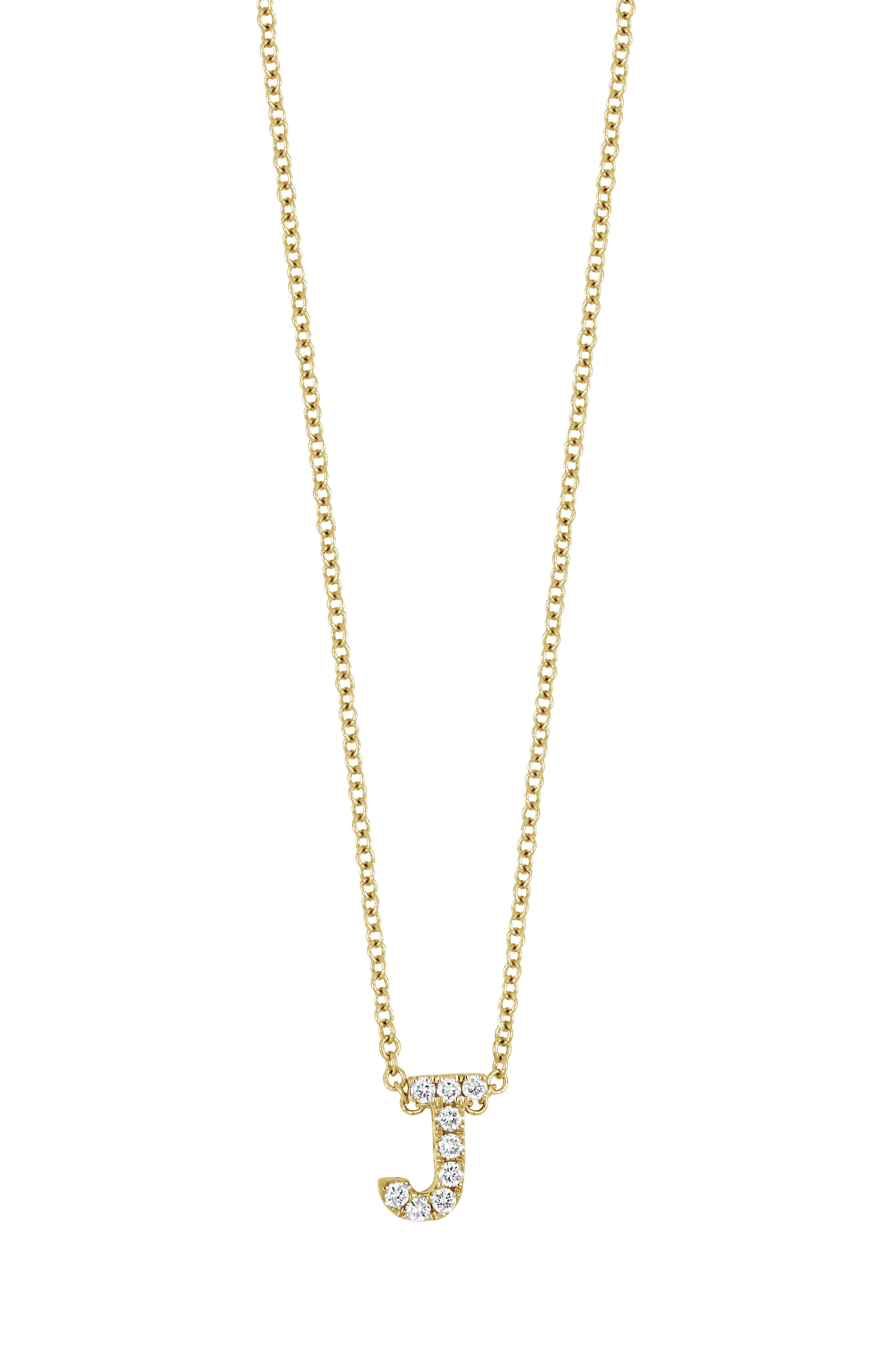18K YELLOW GOLD - J