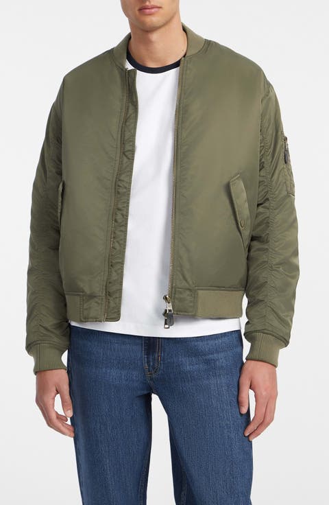 Water Repellent Bomber Jacket