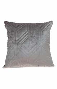PARKLAND COLLECTION Reta Diamond Quilted Throw Pillow