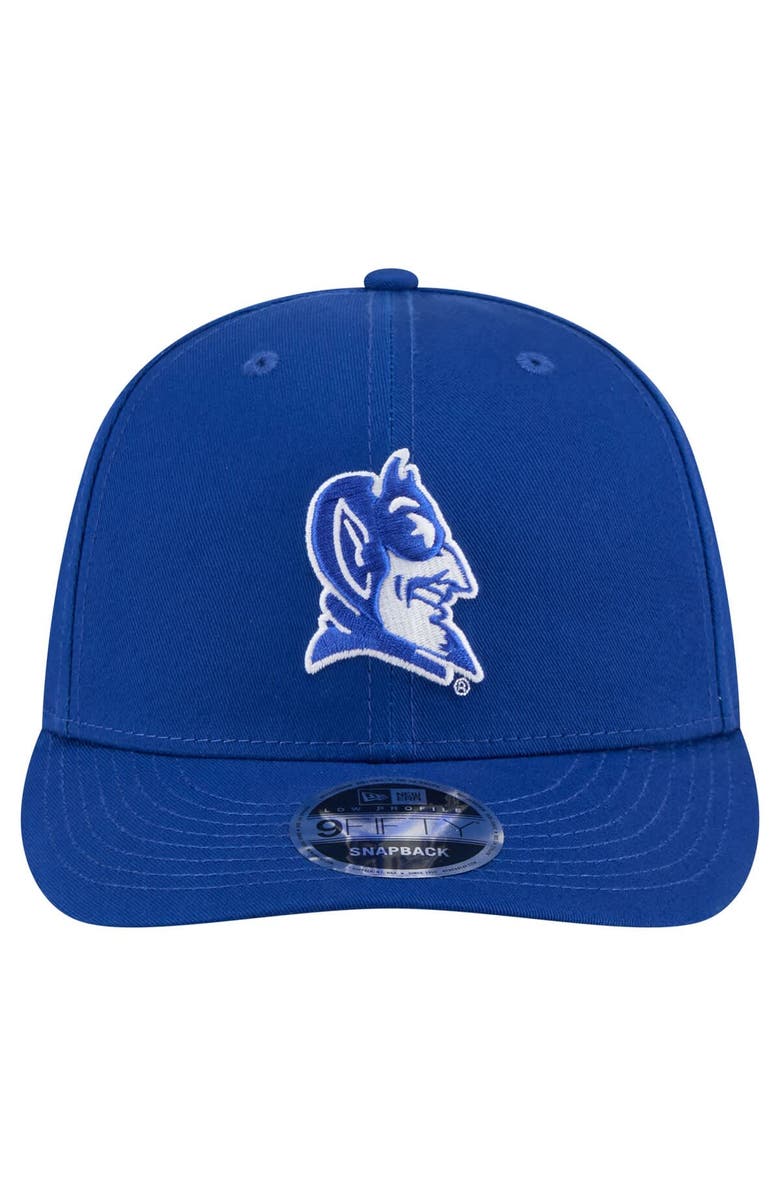 New Era Men's New Era Royal Duke Blue Devils Low Profile 9FIFTY Snapback Hat, Alternate, color, 