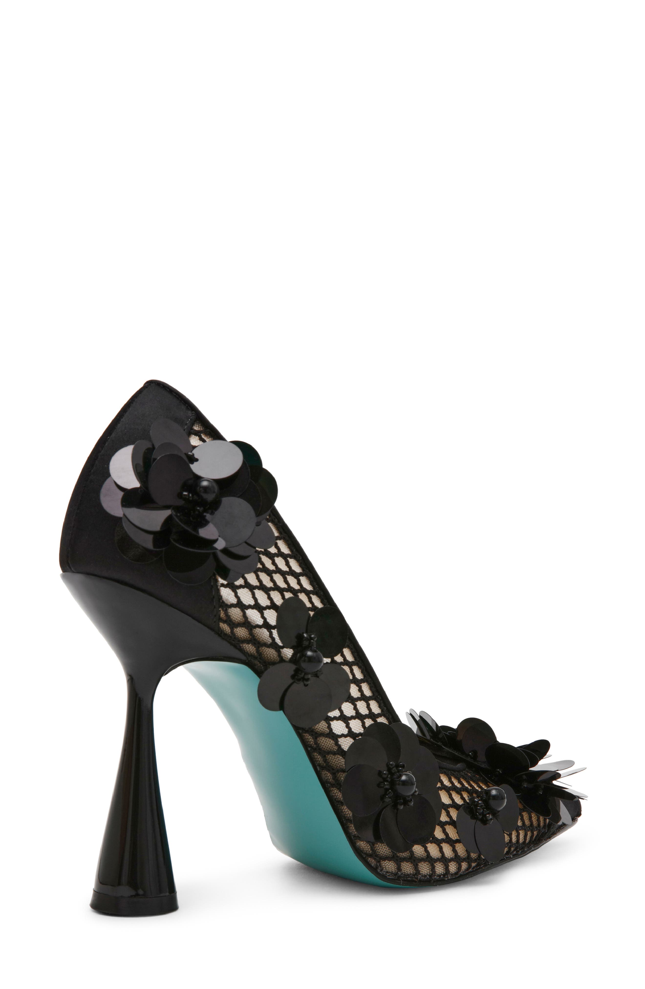 Betsey Johnson Nash Half d'Orsay Pump, Alternate, color, 