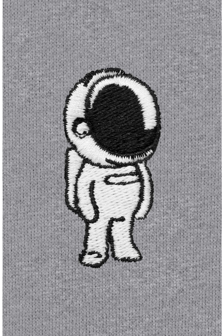 Astronaut Midweight Fleece Classic Hooded Sweatshirt, Alternate, color, Athletic Heather