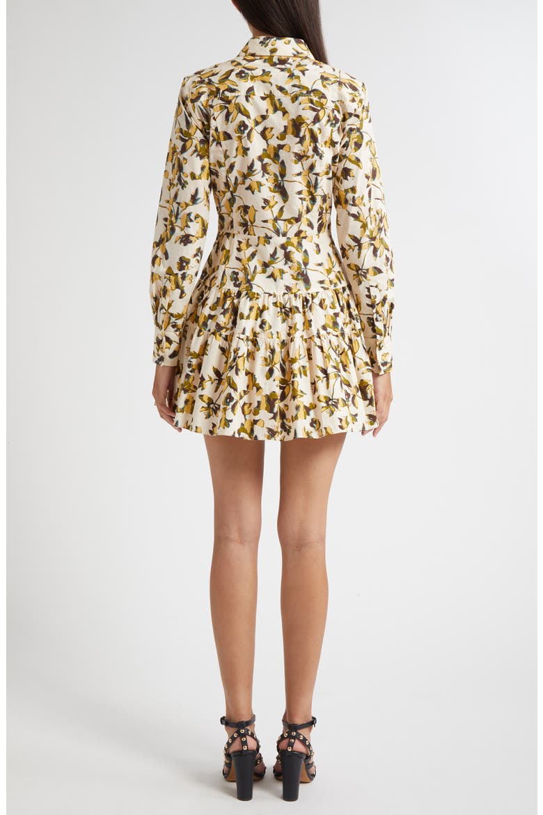 Nanette Long Sleeve Minidress, Alternate, color, LUCENT