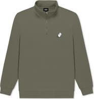 Dalix Womens Heartly Ghost Quarter Zip Pullover
