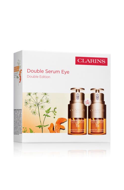 Clarins Double Serum Eye Firming & Hydrating Anti-aging Concentrate Duo (nordstrom Exclusive) (limit