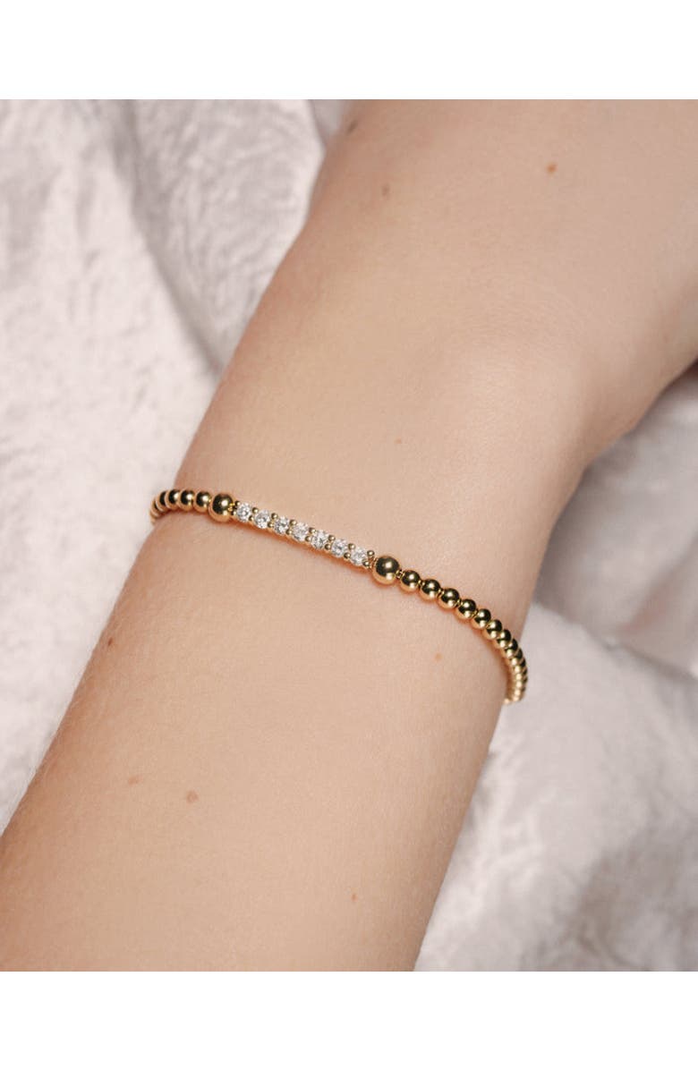 ZARUX SphereGlow Diamond Bracelet, Alternate, color, Yellow Gold