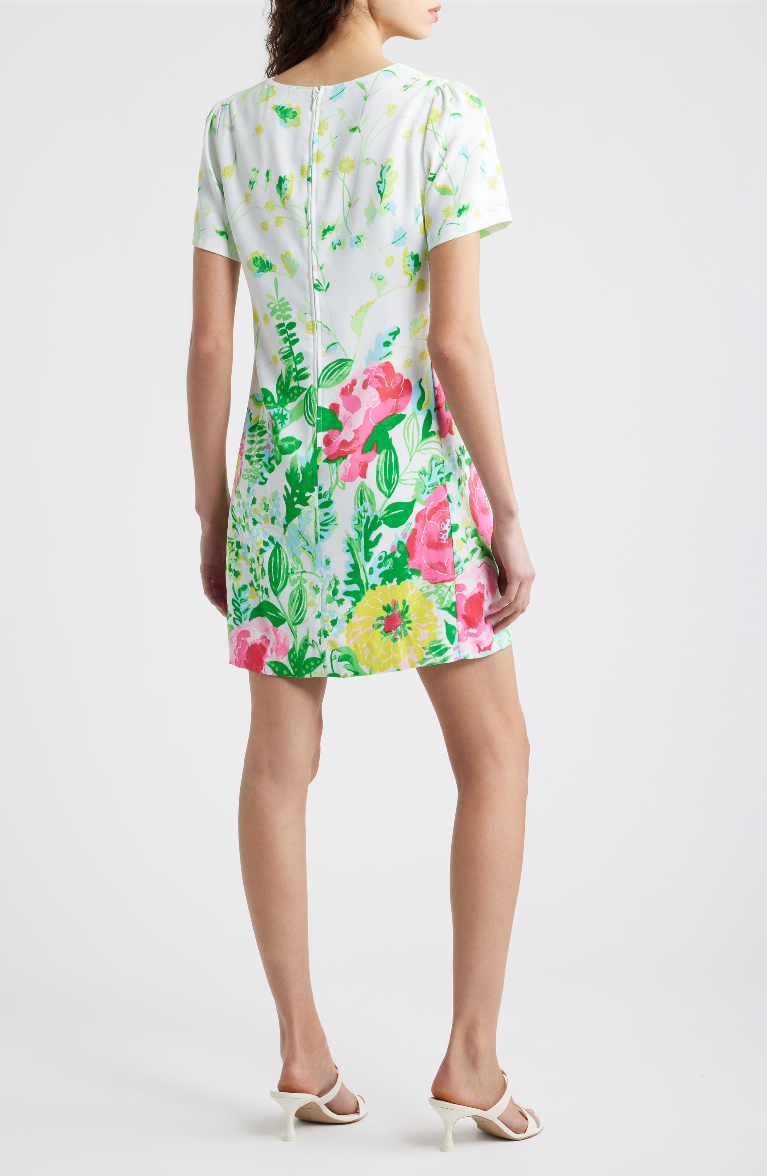 Edita Floral Shift Dress - image 2