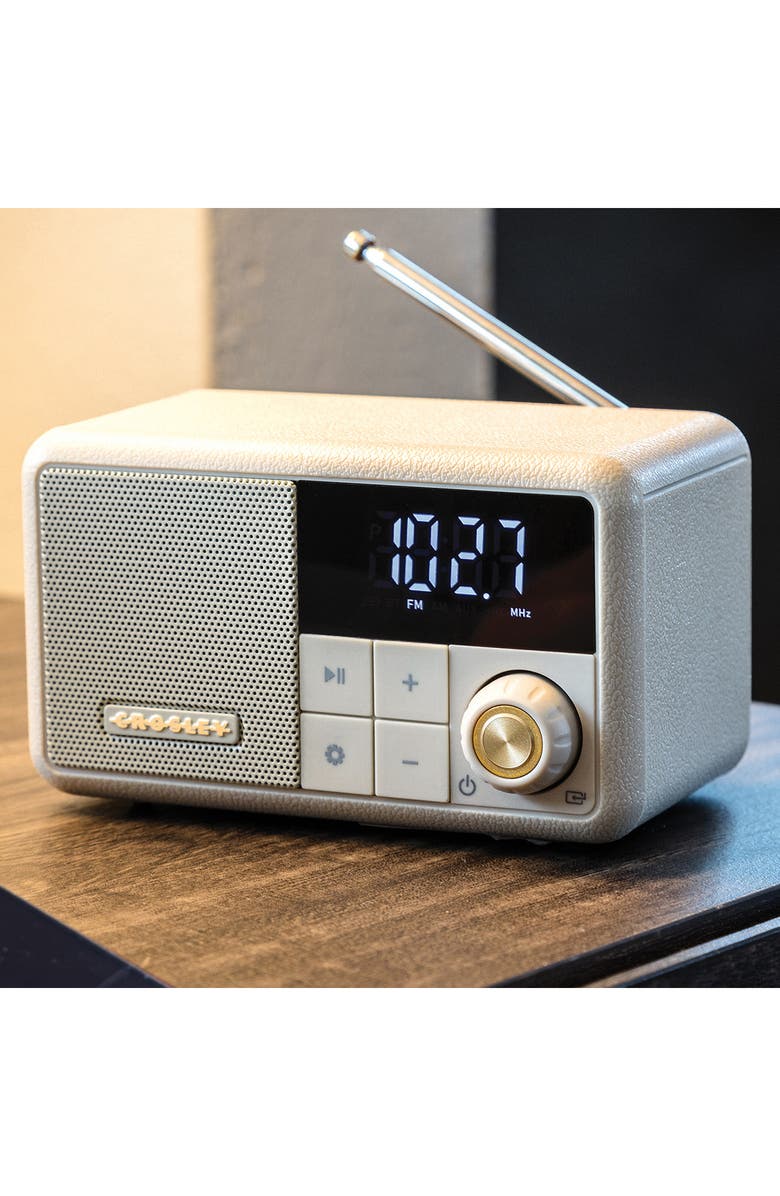 Crosley Radio Cooper Radio, Alternate, color, Pebble