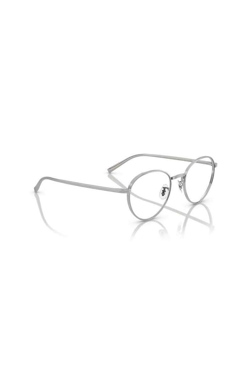 Oliver Peoples 49mm Phantos optical glasses, Alternate, color, Silver