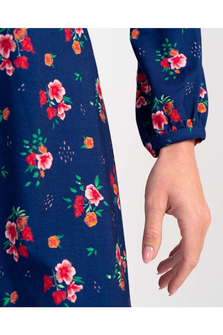 Printed Jersey Dress, Alternate, color, Spring Floral