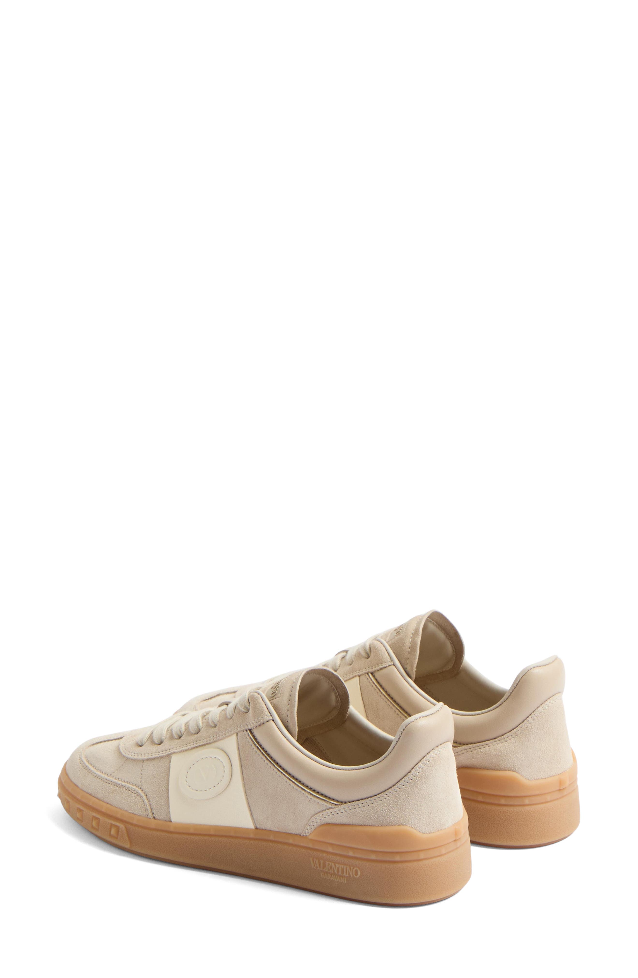 Upvillage Low Top Sneaker, Alternate, color, BEIGE MULTI