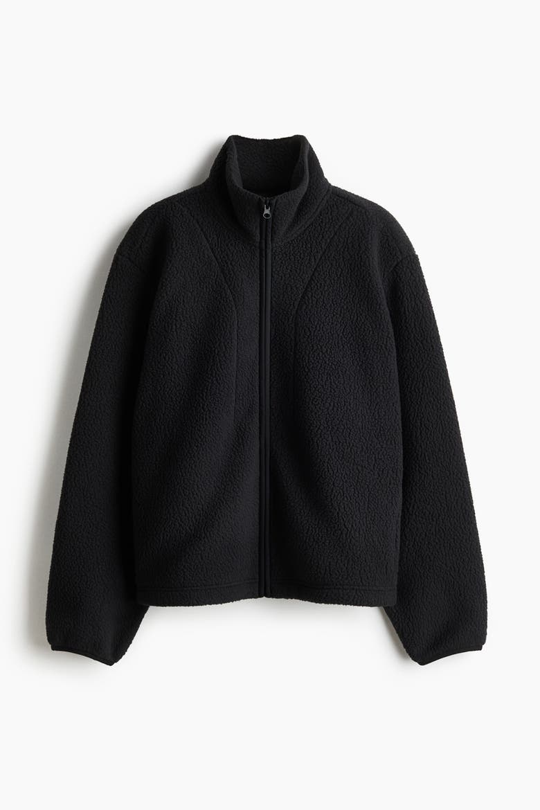 Teddy Sports Jacket, Main, color, Black