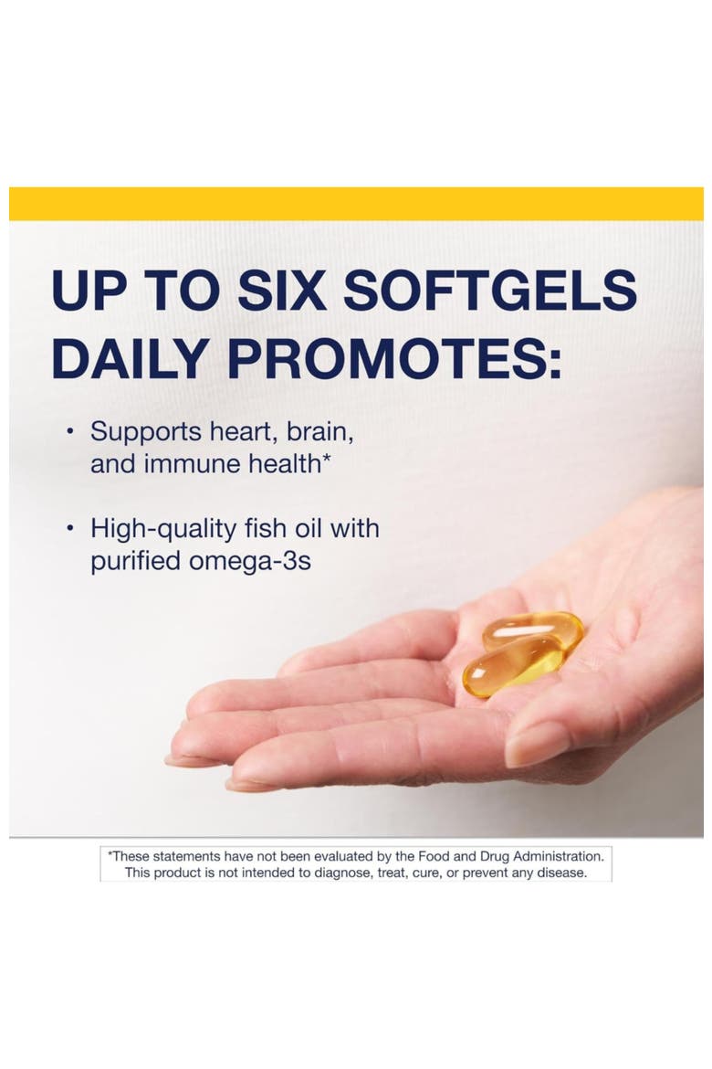 OmegaGenics High Potency EPA-DHA Fish Oil Supplement 120 Softgels, Alternate, color, None