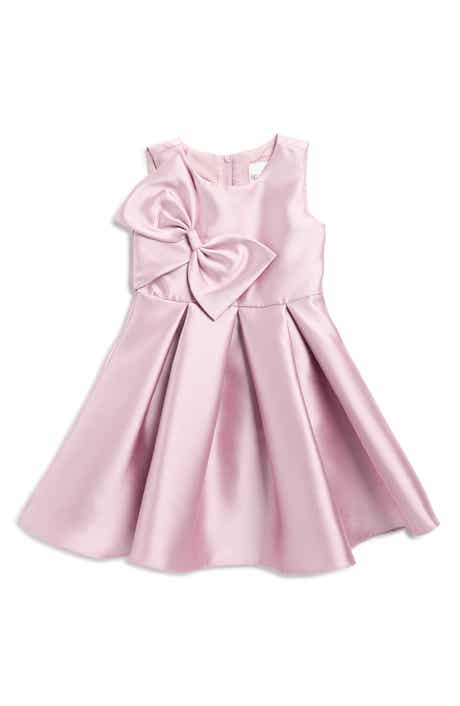 Rare Editions Kids' Bow Mikado Party Dress