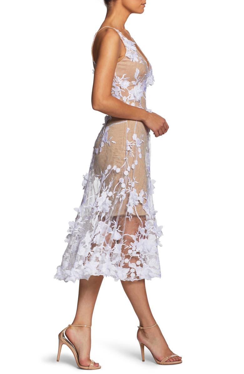 Audrey Embroidered Fit & Flare Dress