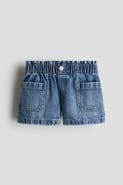 H&M Loose fit denim shorts