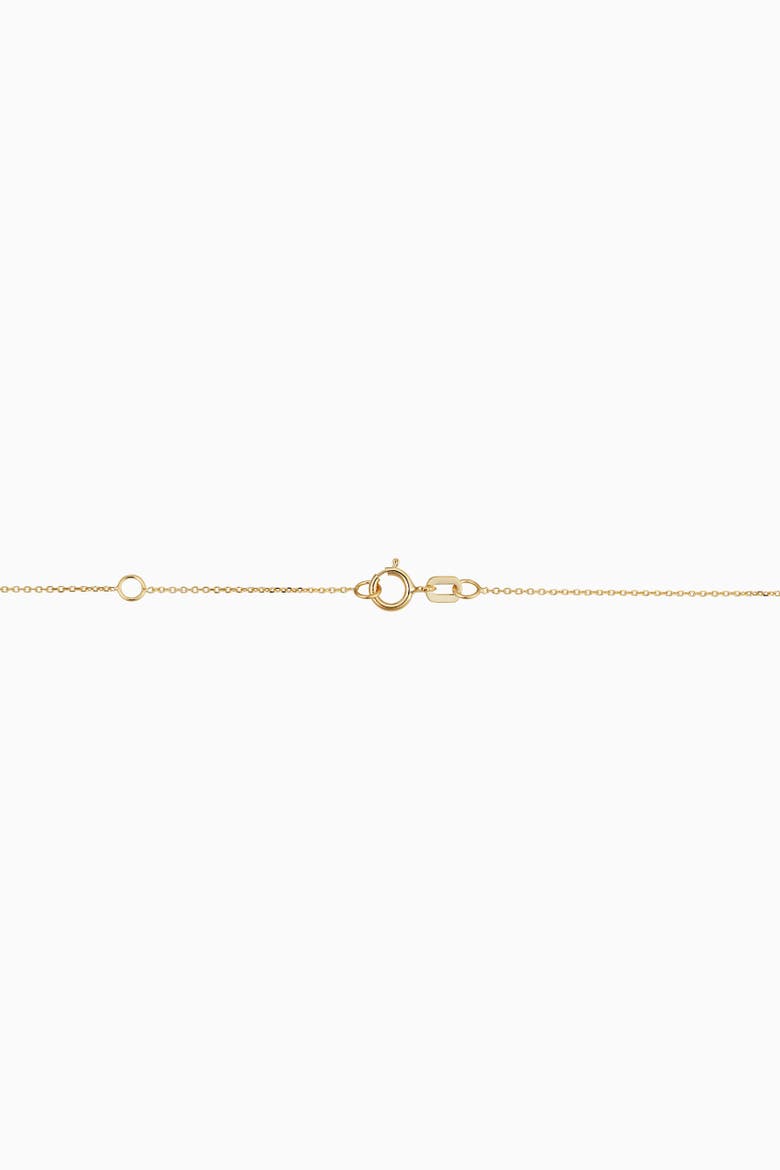 14K Yellow Gold Brooklyn Bar Station Drop Necklace, Alternate, color, Yellow Gold