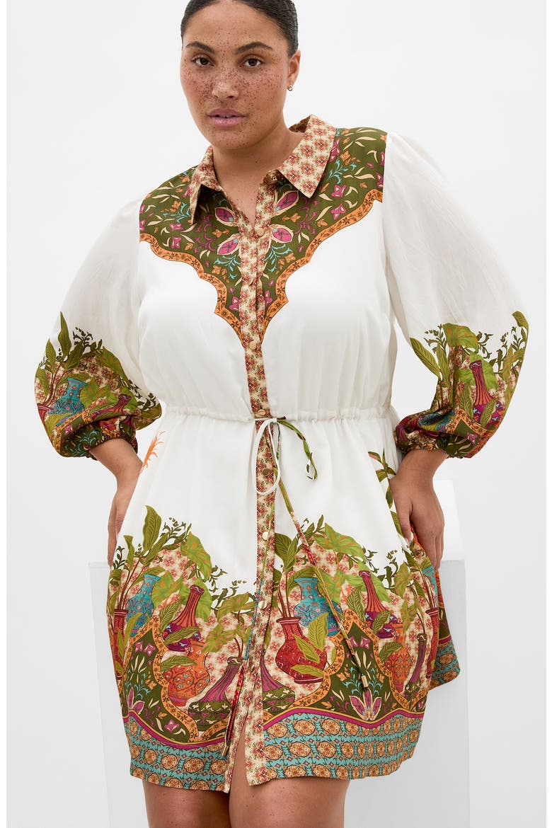 Fools Paradise Minidress, Alternate, color, IVORY PARADISE PLC
