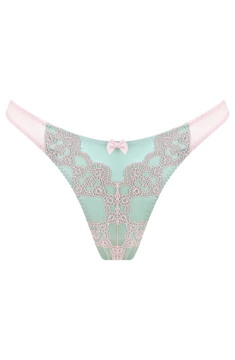 Scarlett Gasque Misses Macaron Knicker, Alternate, color, Mint
