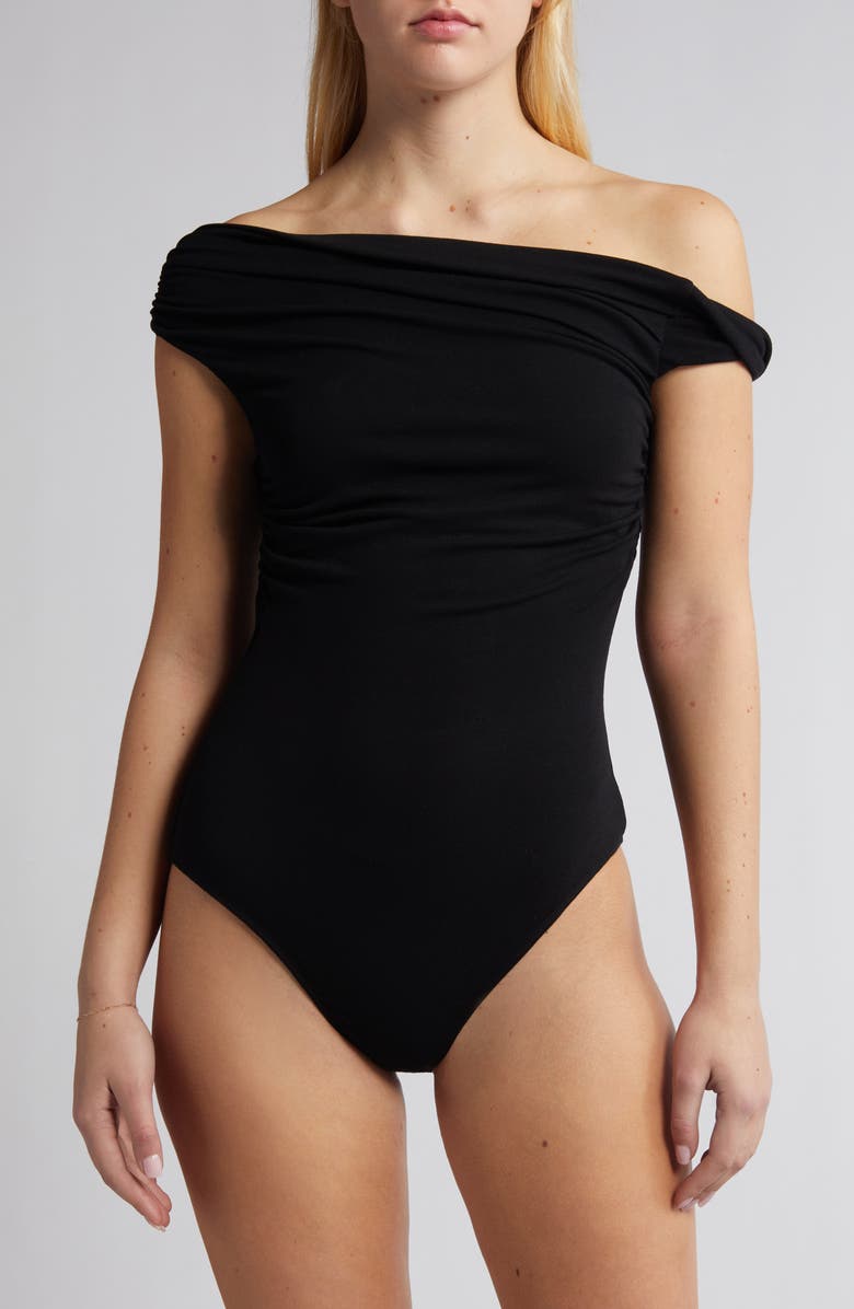 ASTR the Label Fiora One-Shoulder Bodysuit, Alternate, color,