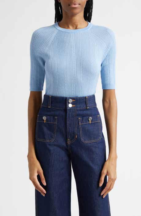 Brielle Raglan Rib Knit Top