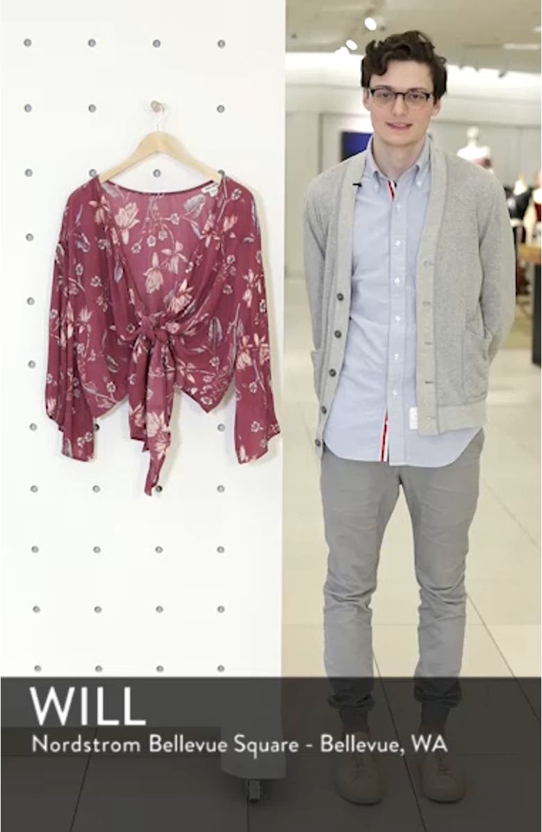 Sometimes Yours Knot Front Top, sales video thumbnail