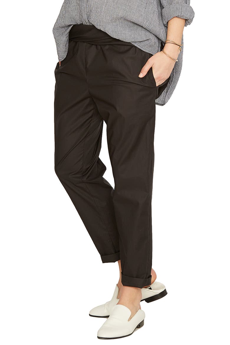 Ipek Pants, Alternate, color, BLACK