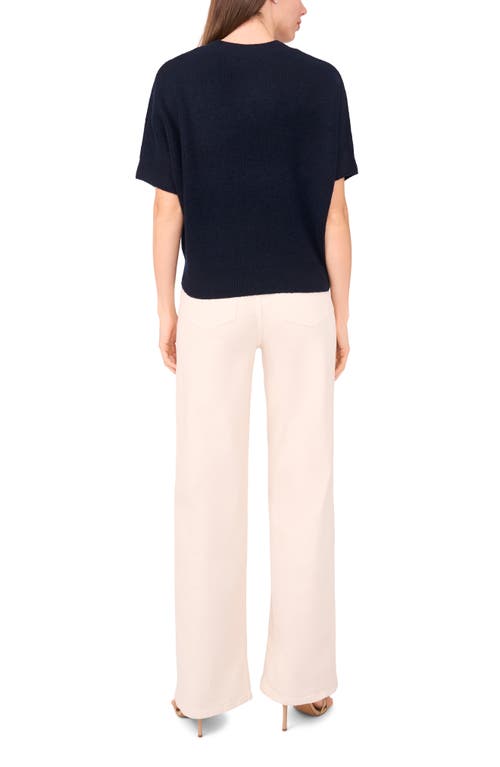 Halogen ® Short Sleeve Sweater In Multi