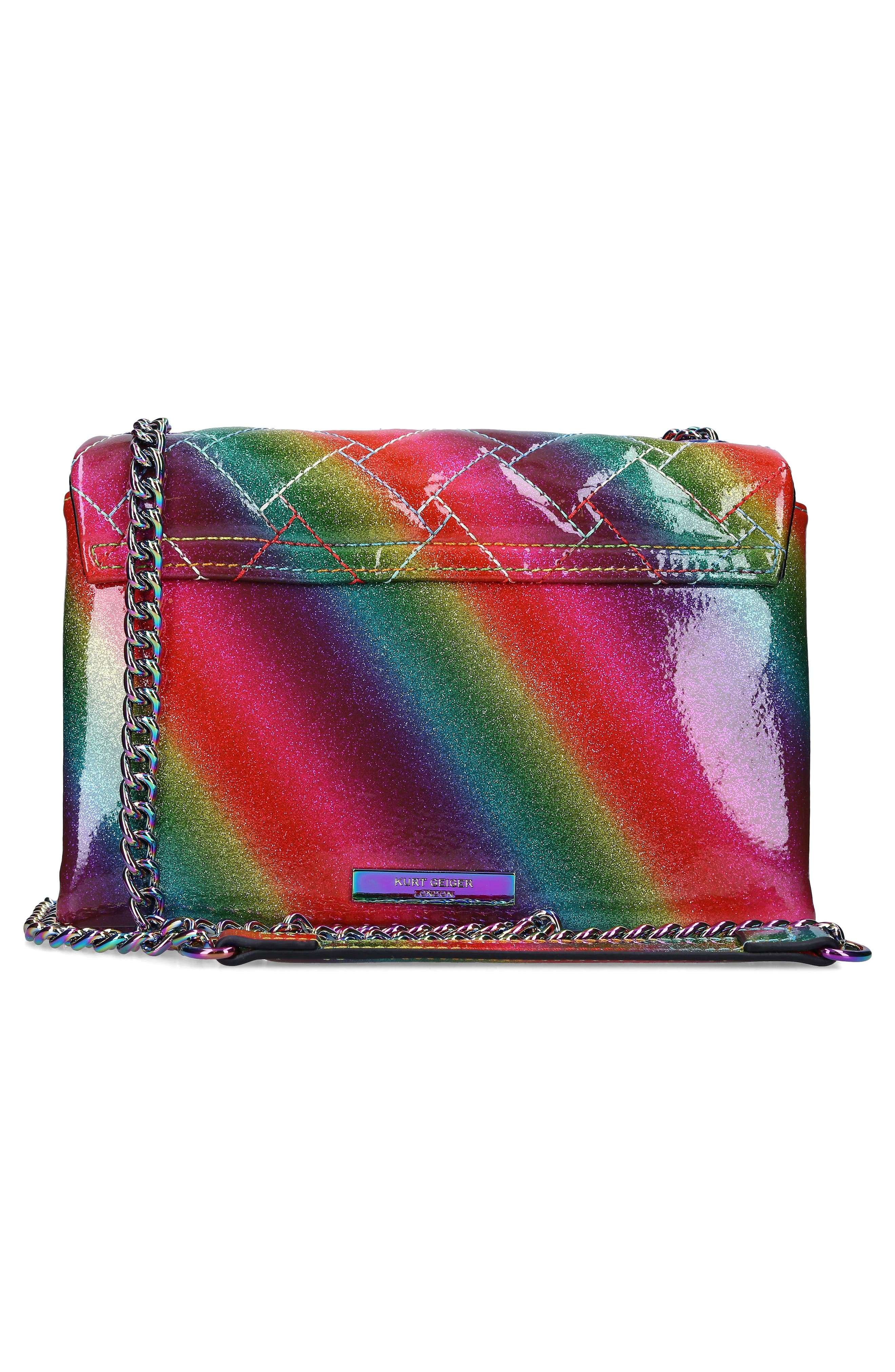 Kurt Geiger London Kensington Glitter Crossbody Bag, Alternate, color, 