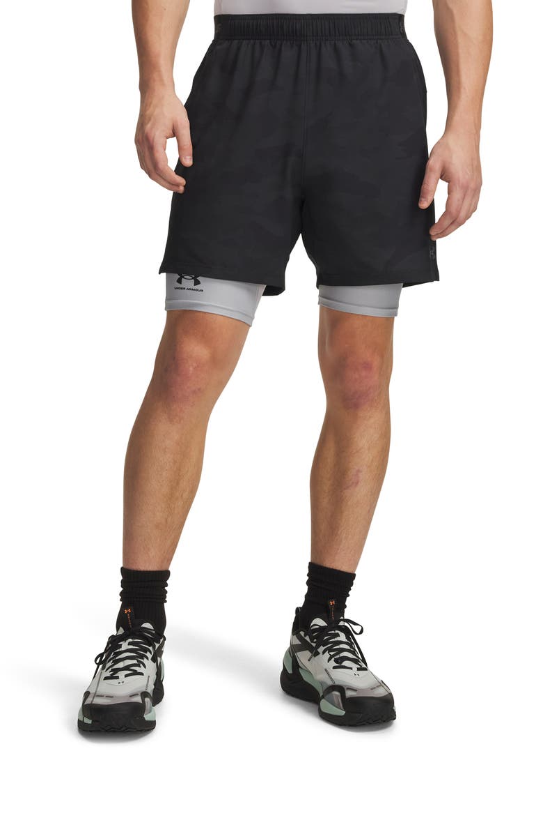 Under Armour UA Vanish Woven 2.0 6-Inch Athletic Shorts, Main, color, Ultimate Black