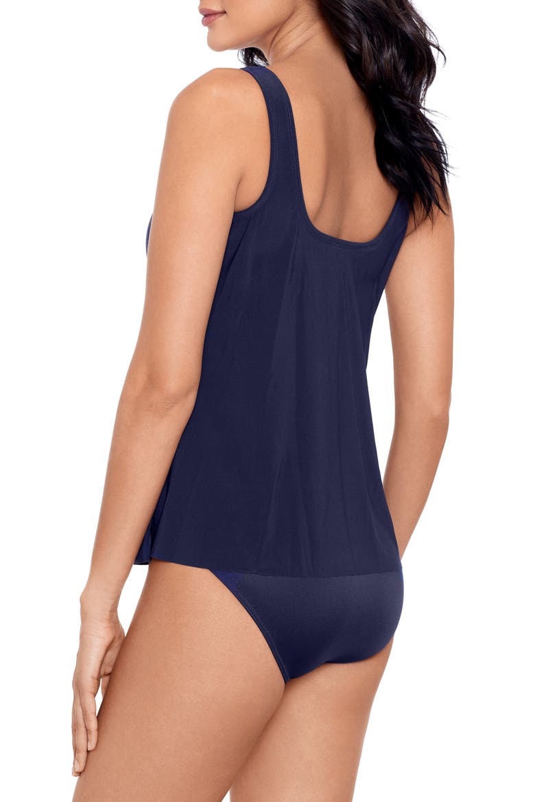 Illusionists Ursula Underwire Swim Top, Alternate, color, MIDNIGHT BLUE