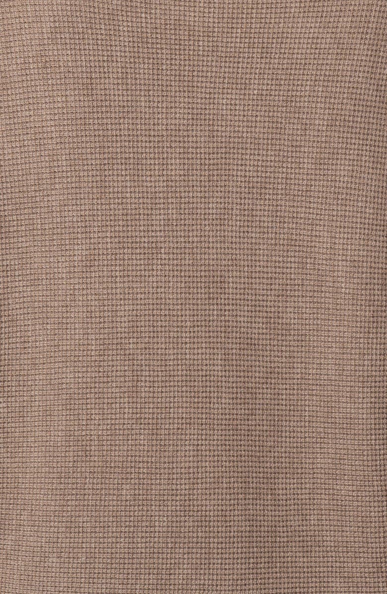 CYRUS Yummy Dolman Waffle Knit Sweater, Alternate, color, Buckskin Heather