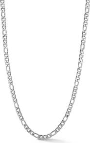 Yield of Men Men's Figaro Chain Necklace