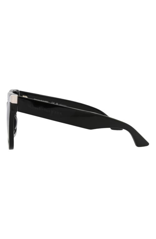 Alexander Mcqueen Mcqueen 53mm Square Sunglasses In Black