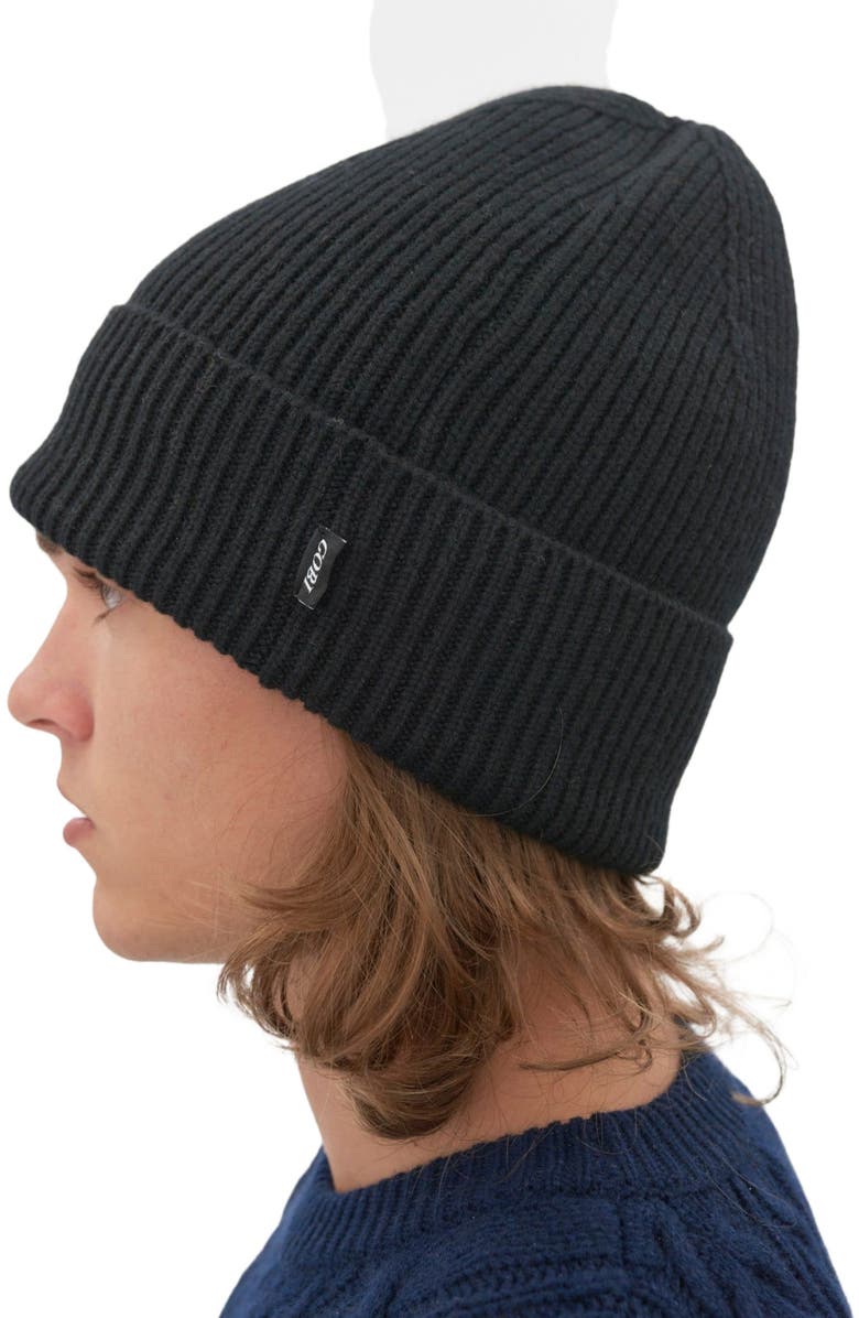 GOBI Mongolian Cashmere Men's Beanie Hat, Alternate, color, 