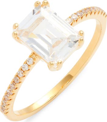 Radiant Cubic Zirconia Ring