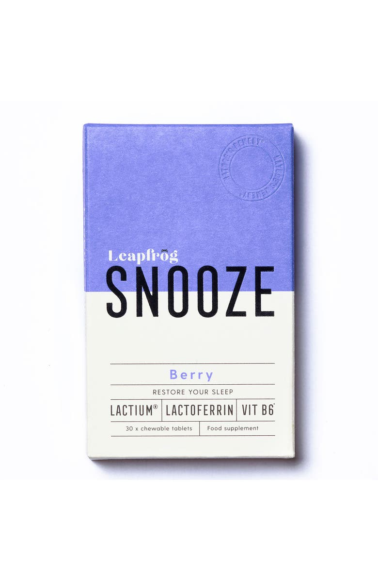 Leapfrog SNOOZE Food Supplement, Main, color, 30 Tablets