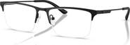 Emporio Armani 57mm Rectangle optical glasses