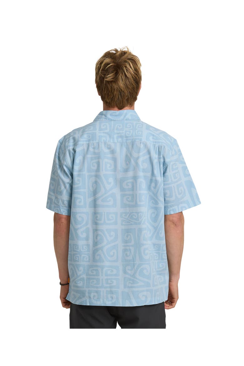 Tiki Beach WM SS Short Sleeve Shirt, Alternate, color, SKYWAY