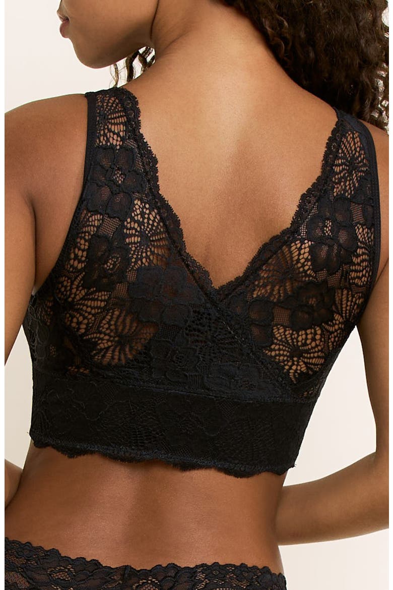 Caitlyn Reversible Bralette, Alternate, color, BLACK