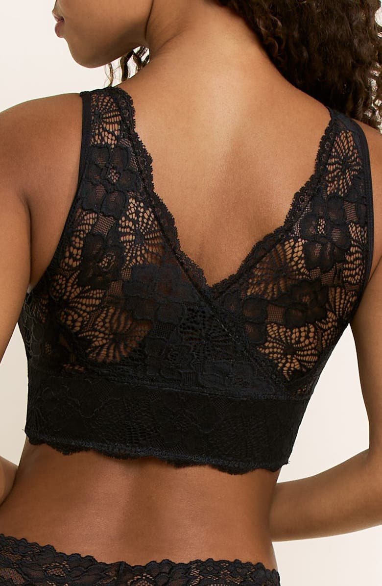 Honeydew Caitlyn Reversible Bralette, Alternate, color, Black