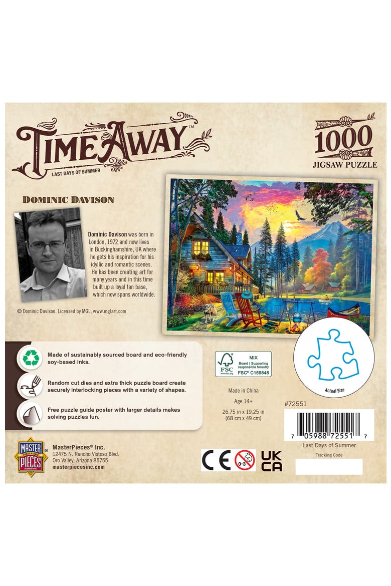 Last Days of Summer 1000 Piece Puzzle, Alternate, color, Multicolor