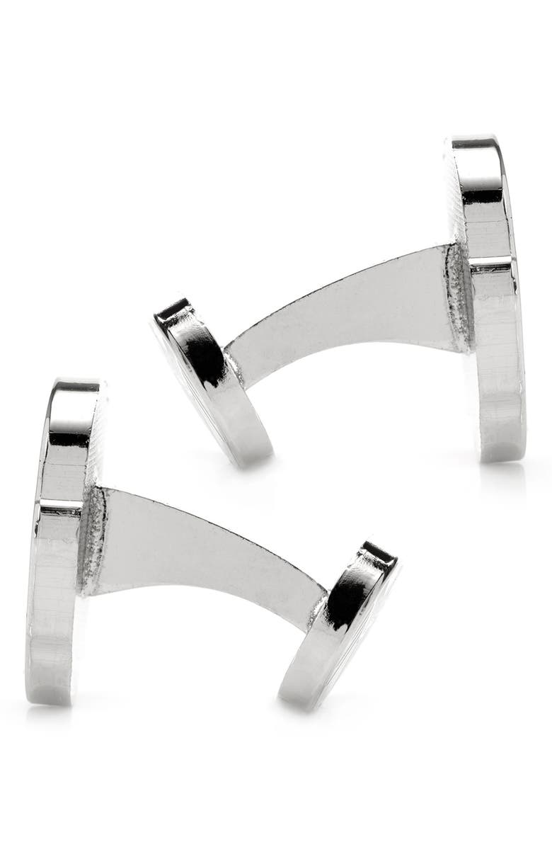 Cufflinks, Inc. Nick Fury Cuff Links, Alternate, color, Silver