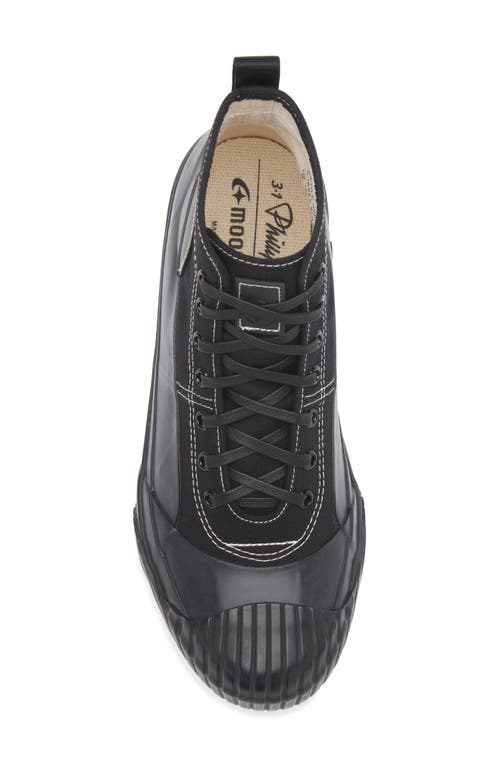 3.1 Phillip Lim Canvas High Top Sneaker In Black