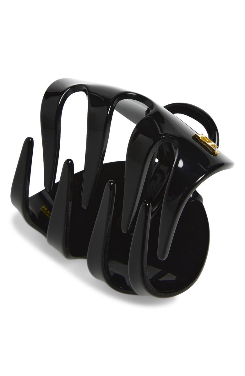 L. Erickson Signature Large Octo Clip, Main, color, Black