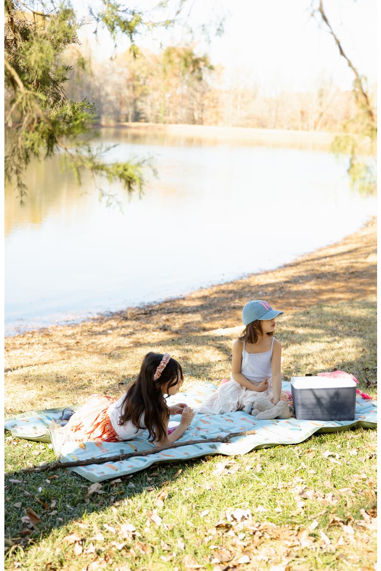 '5 x 5 On-the-Go' Foldable Outdoor Blanket, Alternate, color, MINNOW POND