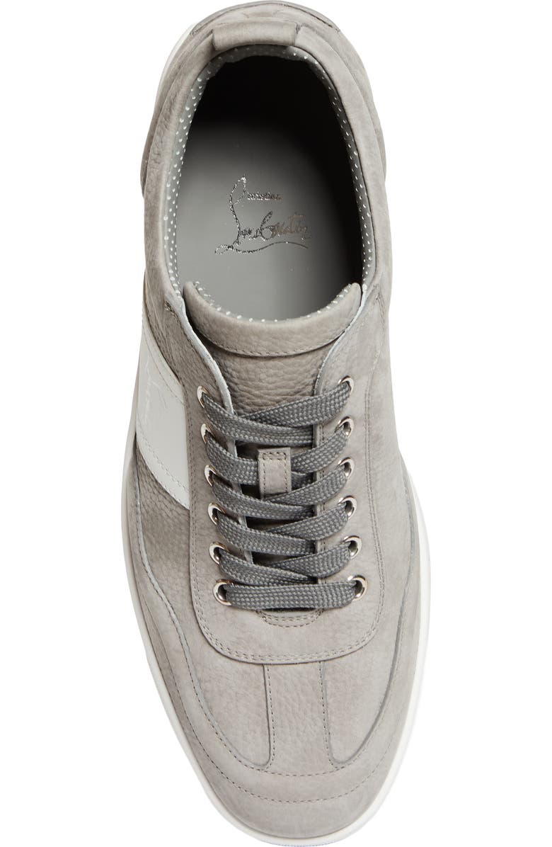 Christian Louboutin Retero Sneaker, Alternate, color, Phantom Grey/ White