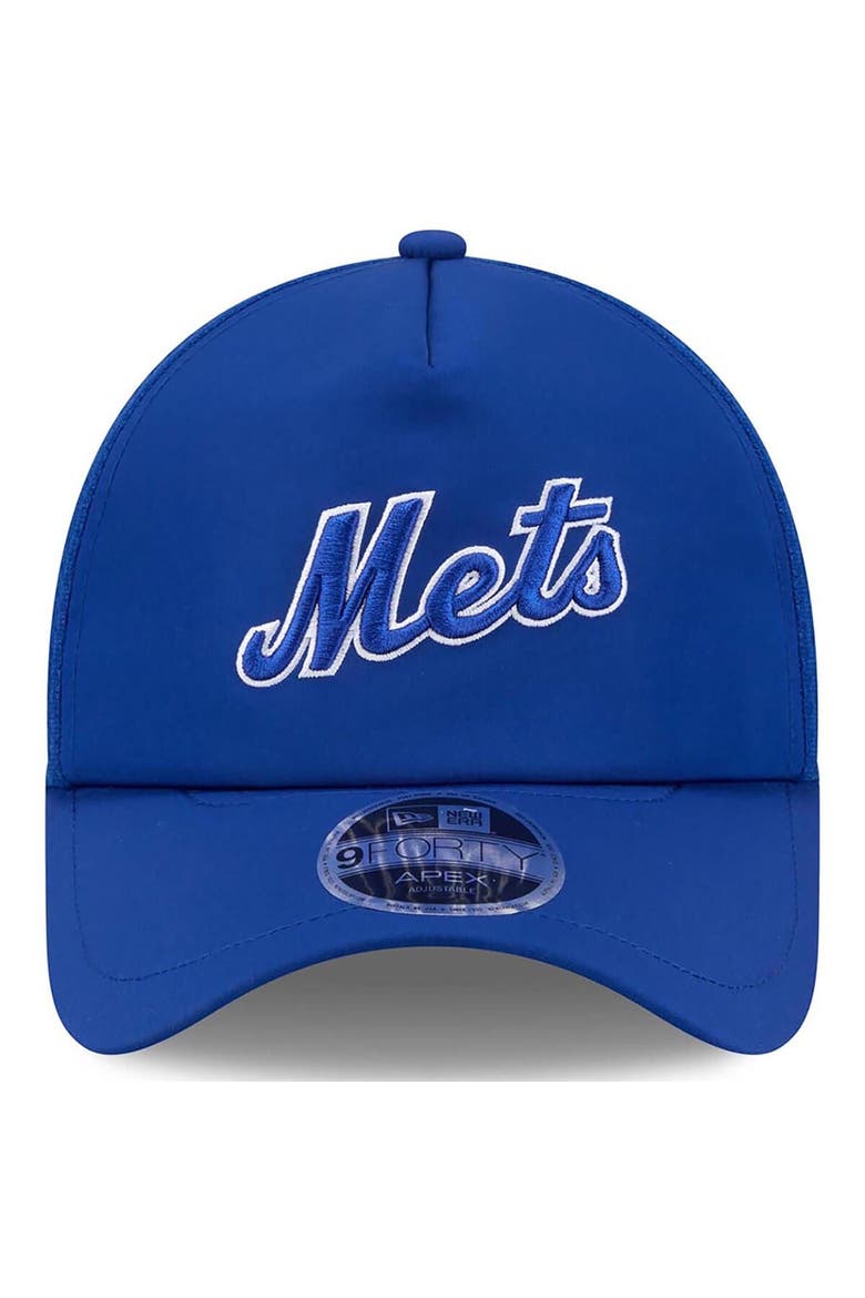 Men's New Era Royal New York Mets 2026 Batting Practice Alternate Apex 9FORTY Adjustable Hat, Alternate, color, Royal