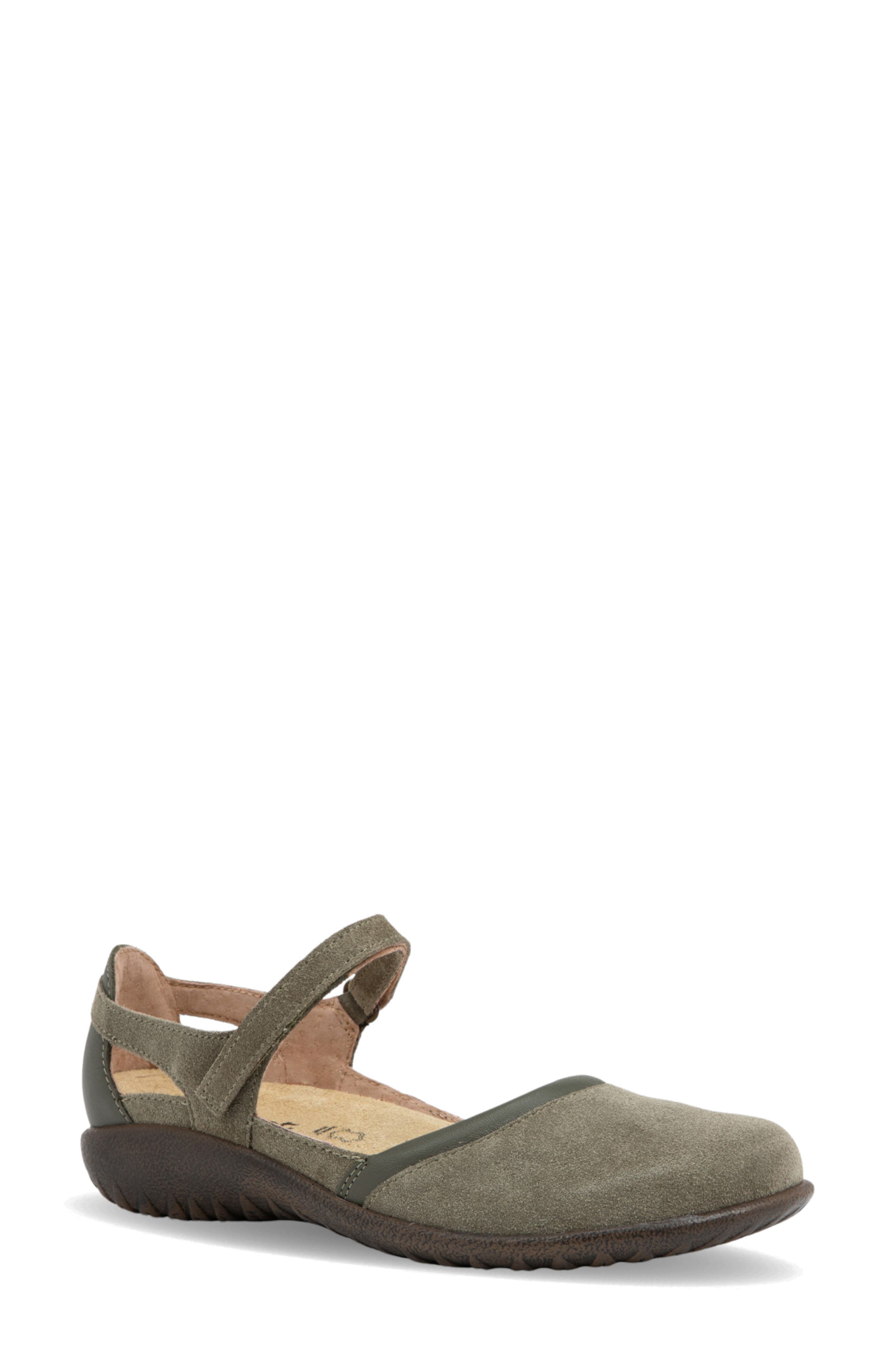 HUNTER GREEN SUEDE COMBO