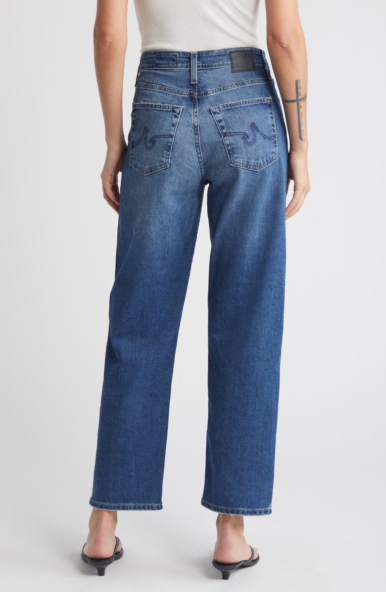 AG Rian Super High Waist Straight Leg Jeans, Alternate, color, 